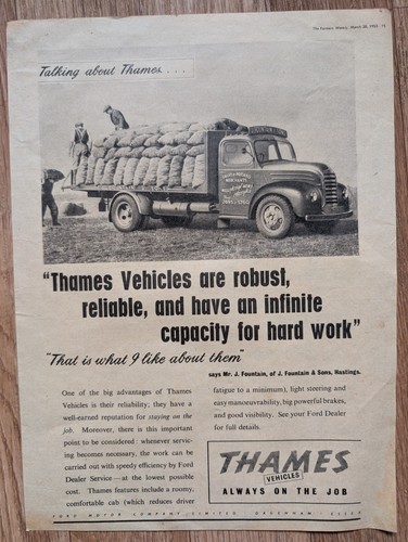 Vintage 1953 ford - 1953, thames