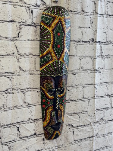 50cm mask carved wooden dot - mask,