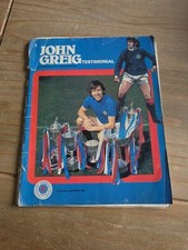John Greig Testimonial