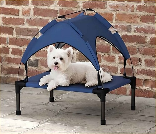 Pawhut elevated dog bed cot - pawhut,