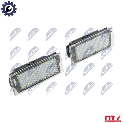 Licence plate light elp 001 - plate,