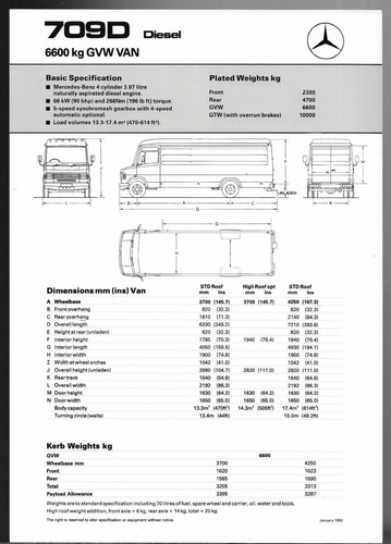 Mercedes benz 709d - mercedes-benz,