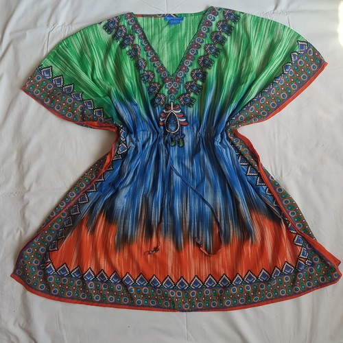 Women boho style ombre short - women's,