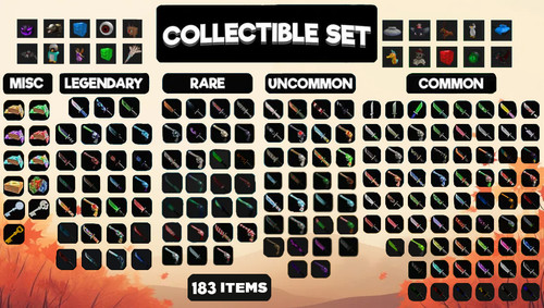 Collectible set mm2 mega - collectible,