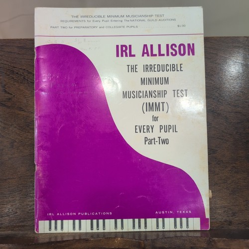 Irl allison the irreducible - allison,