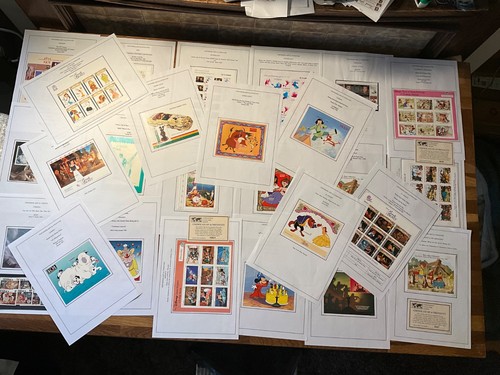Stamp mini sheet collection - mini,
