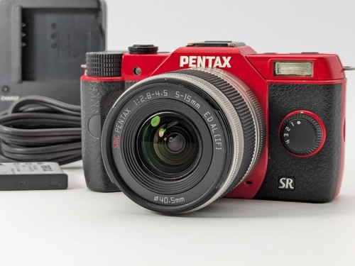 Pentax q10 red 4mp - red, 12.4mp