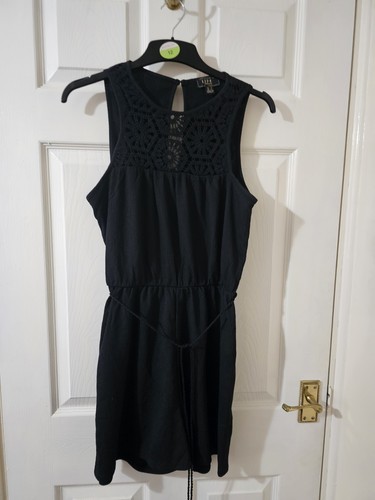 Lipsy black playsuit new - lipsy,
