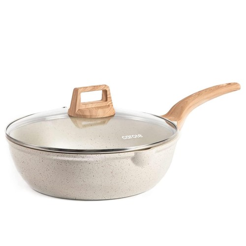 Nonstick deep frying - nonstick, pan