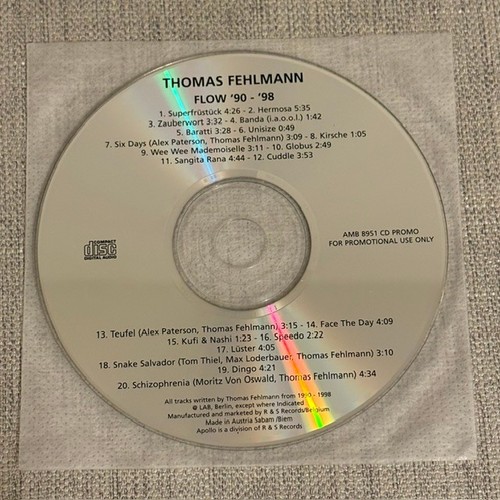 Thomas fehlmann flow - 90-98, /