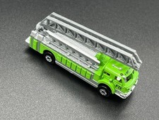 Micro Machines Vintage Galoob 1991 Super Micro Lights Green Fire Engine