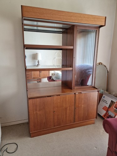 Vintage wall unit storage - vintage,