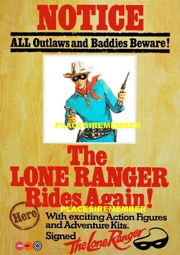 Lone ranger notice new - , a5