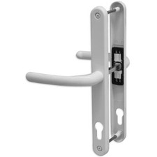 UPVC Door Handle Fab & Fix Blenheim 240mm Fixing Centres 92PZ Pair