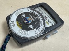 Gossen Lunasix 3 Light Meter Analog Exposure Reader Vintage Camera