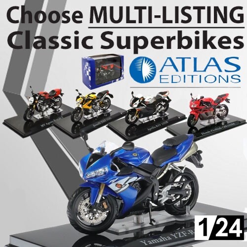 Atlas superbike die cast - atlas, model