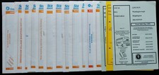 Lincolnshire Local Bus and Road Car Coach Timetables x 18 total - 1966-1991-2000