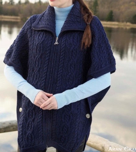 Aran crafts sweater vest - aran,