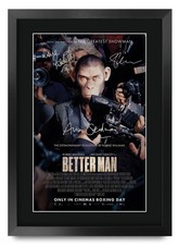 Better Man Robbie Williams Robbie Williams Poster Signed Print for Movie Fans