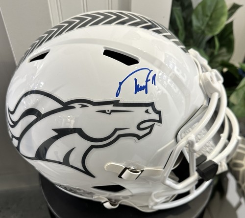 Troy franklin signed denver - troy,