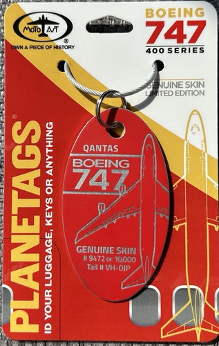 Planetags qantas boeing - qantas,