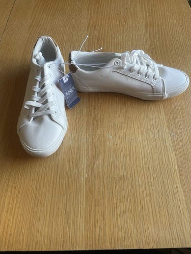 Mens white trainers size - size, 7