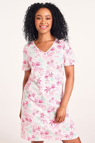 Bon marche size pink palm - size,