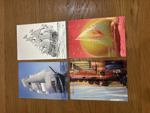 Dufex vintage postcards ships - dufex,