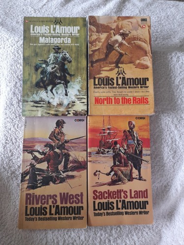Western paperback bundle - 4x, by