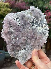 Amethyst Flower Green Large