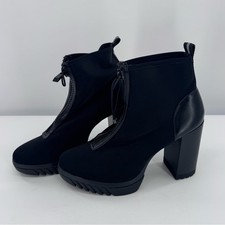 Zara Ankle Boots Black Zip