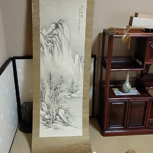 Japanese kakejiku hanging - japanese,