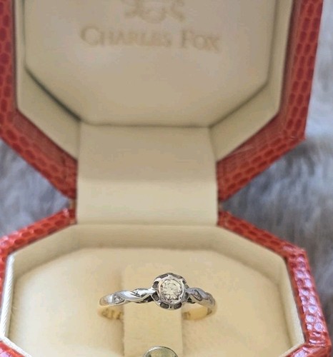 Diamond engagement ring - diamond,