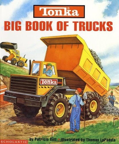 Tonka big book trucks - book,