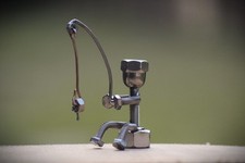 Handmade Metal Sculpture Of A