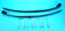 2 x Single Leaf Spring & U