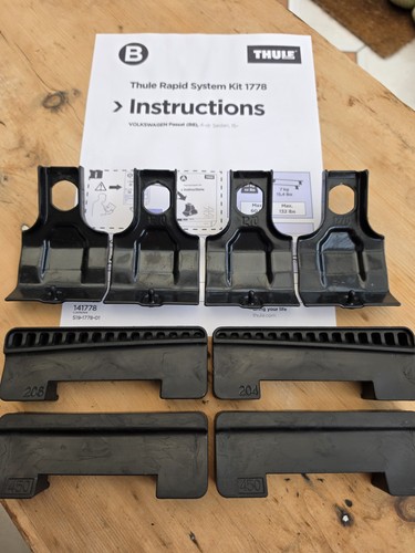 Thule fitting kit 1778 - kit,