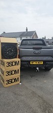 4x 3SDM 0.66-HD Matt Black Alloys 🛞 Fits Ford Ranger Pickup 🔥 Dare Motorsport