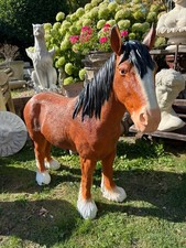 Resin horse  garden