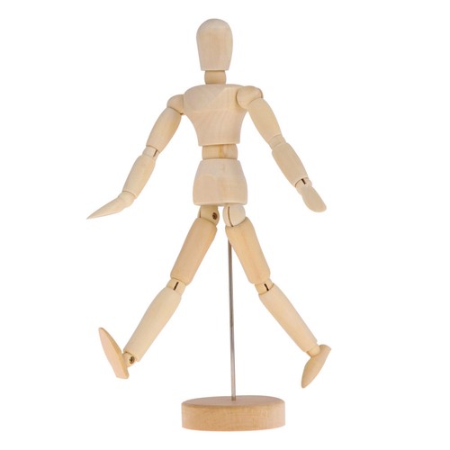 Movable puppet for artists - ,