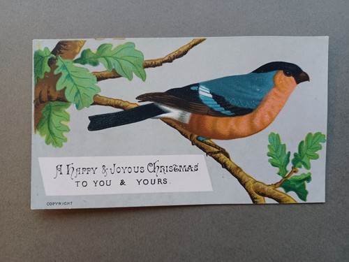 Victorian christmas card - victorian,