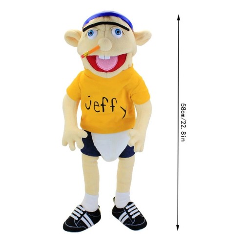 60cm jeffy hand puppet - 60cm,