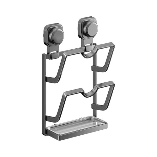 Suction cup pot lid rack - suction, no