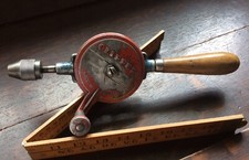 Vintage Collectable Clipper Hand Drill - Made in England