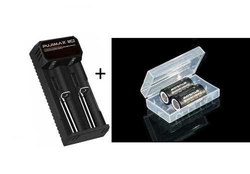 18350 rechargeable battery - 2x,