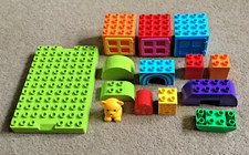 LEGO - DUPLO - ( SET 10553 - TODDLER BUILD AND PLAY CUBES ) - COMPLETE - RARE