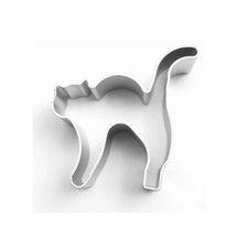 Cat Cookie Cutter Biscuit Kitten Shape Cooking Utensil Baking Halloween Treats