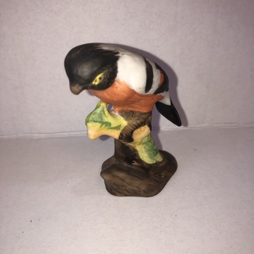 Bull finch ceramic ornament - , 8