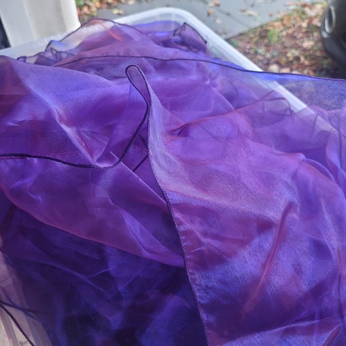 Cadbury purple organza - 94, x