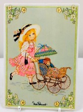 Villeroy & Boch - VILBOCARD - A22/1-82 DOLL MOTHER - NEW a266 ceramic postcard